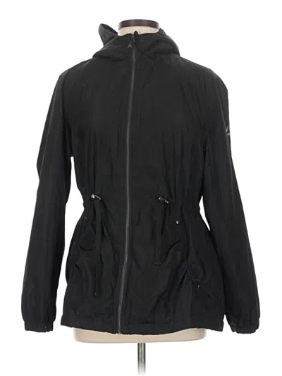 Pre-owned Hfx Windbreaker Jacket In Black