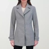 Hfx Womens Easy-on + Easy-off Lightweight Puffer Peacoat In Gray