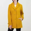Hfx Womens Easy-on + Easy-off Lightweight Puffer Peacoat In Yellow