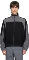 Hgbb Studio Black & Gray Panda Track Jacket In Moon