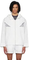 Hgbb Studio White Baram Jacket In Bright White
