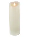 Hgtv 3in Heritage Real Motion Flameless Led Candle In Ivory