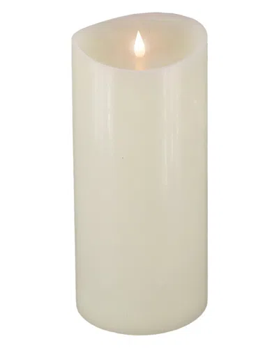 Hgtv 5in Heritage Real Motion Flameless Led Candle In Ivory