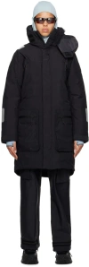 Hh-118389225 Black Arc Ins Flow Down Jacket In Black