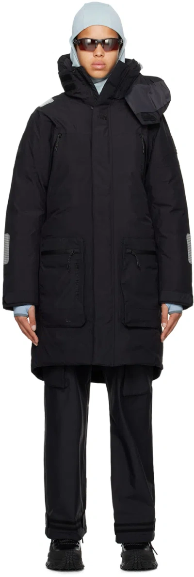Hh-118389225 Black Arc Ins Flow Down Jacket