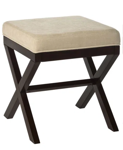 Hh2home Morgan Wood Vanity Stool In Sand