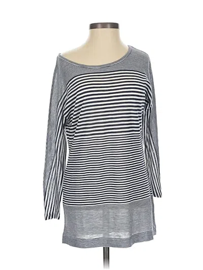 Pre-owned Hi-line 3/4 Sleeve T-shirt In Silver