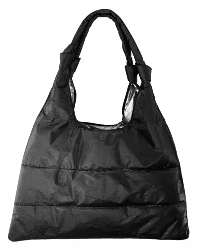 Hi Love Travel Women's Love Me Knot Puffer Purse Tote In Black