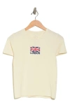 HI RES EMBROIDERED UNION JACK T-SHIRT