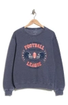 Hi Res La Football League Graphic Sweatshirt In Blue