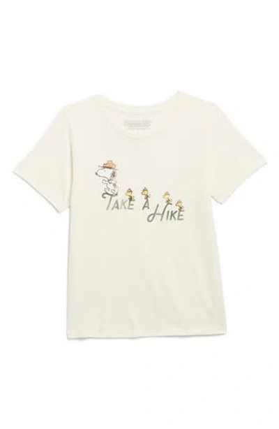 Hi Res Peanuts® Take A Hike Graphic T-shirt In Marshmallow