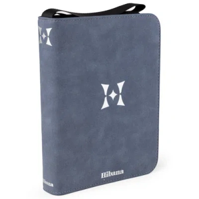 Hibana Jewelry Storage Travel Edition Steel Blue Zipper Binder,for 20pcs