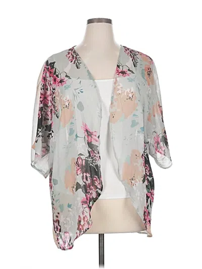 Pre-owned Hibluco Kimono In Gray