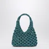 Hibourama Aquamarine Vannifique Small Bag With Crystals