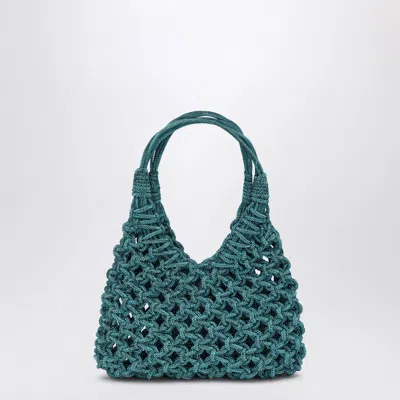 HIBOURAMA HIBOURAMA AQUAMARINE VANNIFIQUE SMALL BAG WITH
