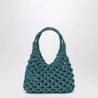 HIBOURAMA HIBOURAMA AQUAMARINE VANNIFIQUE SMALL BAG WITH