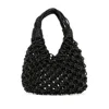 Hibourama Black Vannifique Small Bag With Crystals In Black
