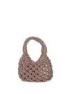 Hibourama Vannifique Buckle Gold Handbag