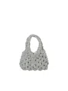 Hibourama Vannifique Mini Hand Bag In Silver