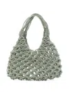 Hibourama Green Small 'vannifique' Tote Bag In Green