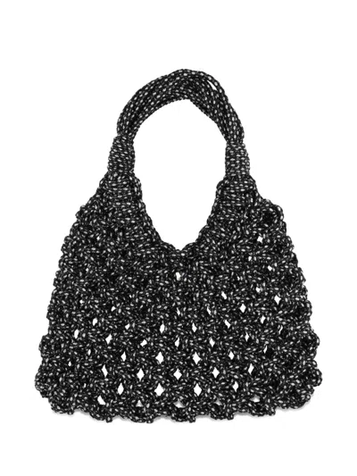Hibourama Big Vannifique Lurex Tote Bag