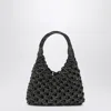 Hibourama Black Vannifique Small Bag With Crystals