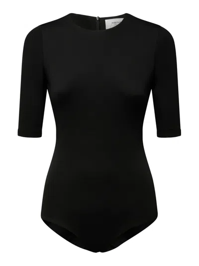 Hibourama Body Stretch Second Skin In Black