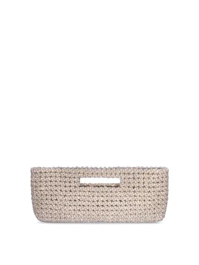 Hibourama Bolso Shopping - Metálico In Plata