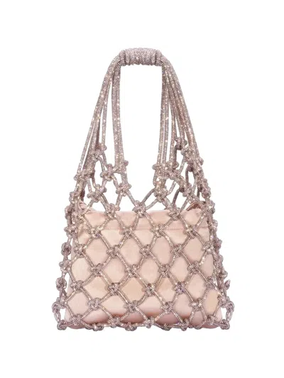 Hibourama Carrie Knot-detail Shoulder Bag In Pink
