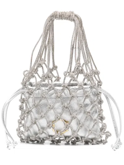 Hibourama Carrie Mini Bag In Silver