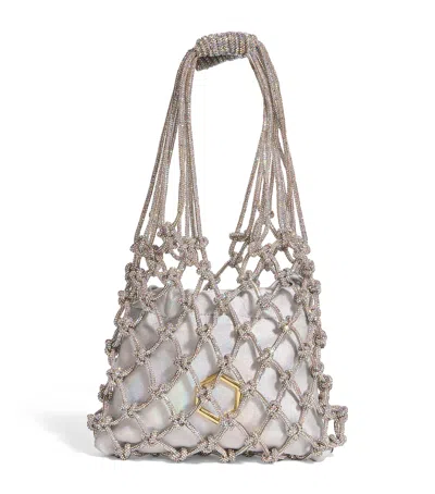 Hibourama Carrie Top-handle Bag In Gray