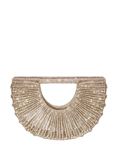 Hibourama Demetra Handbag In Gold