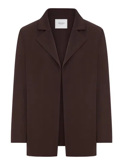 Hibourama Diana Blazer In Brown