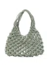 Hibourama Green Small 'vannifique' Tote Bag In Green