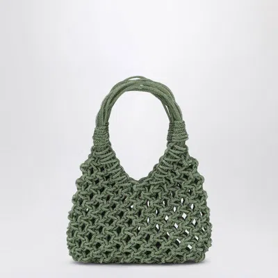 HIBOURAMA HIBOURAMA GREEN VANNIFIQUE SMALL BAG WITH