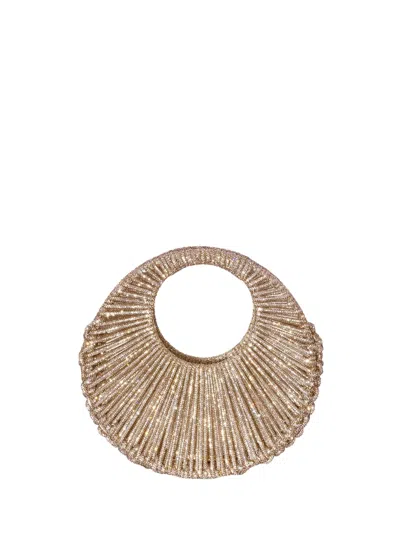 Hibourama Jaya Handbag In Gold