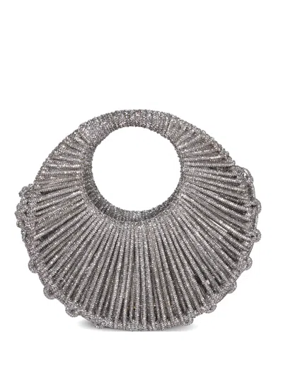 Hibourama Jaya Sequin-embellished Tote Bag In Red