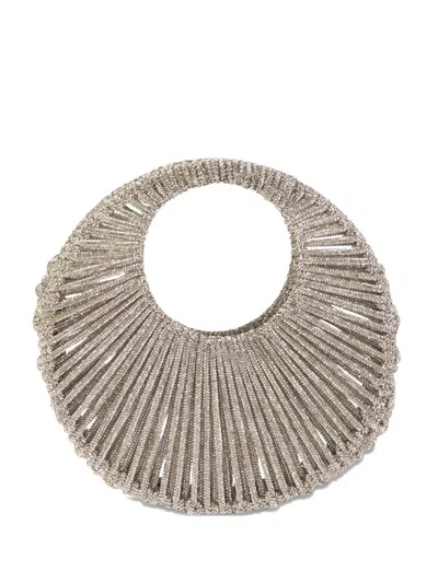 Hibourama Jaya Tote Bag In Silver