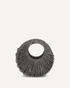 Hibourama Jeweled Jaya Handbag In Black