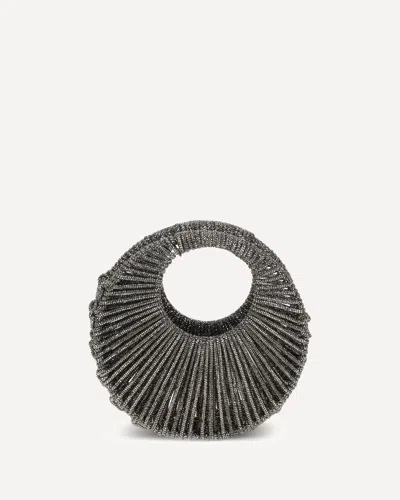 Hibourama Jeweled Jaya Handbag In Black