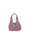 Hibourama Pink Small 'vannifique' Tote Bag In Pink