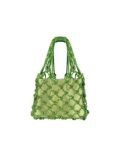 Hibourama Mini Stylish Carry Satchel For Women In Green