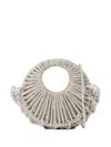 Hibourama Mini Jaya Crystal-embellished Tote Bag In Silver