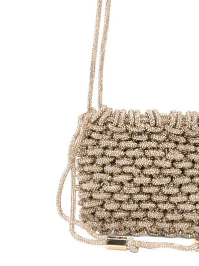 Hibourama Mini Penelope Shoulder Bag In Gold