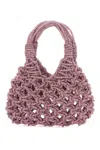 Hibourama Pink Small 'vannifique' Tote Bag In Light Rose (pink)