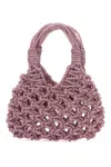 Hibourama Pink Small 'vannifique' Tote Bag In Pink