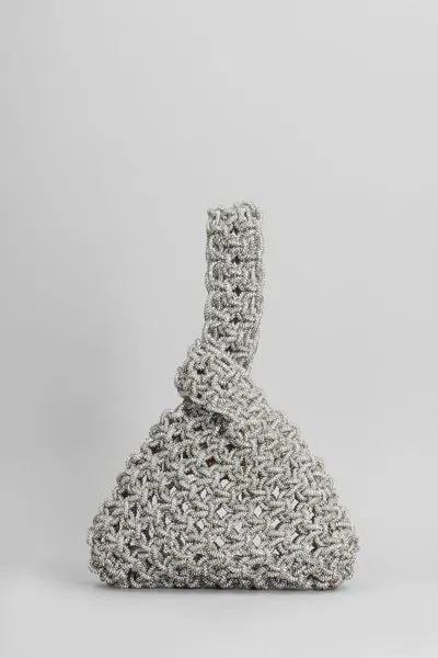Hibourama Niky Hand Bag In Silver