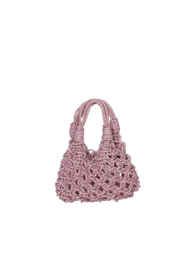 Hibourama Vannifique Mini Rose Bag In Pink