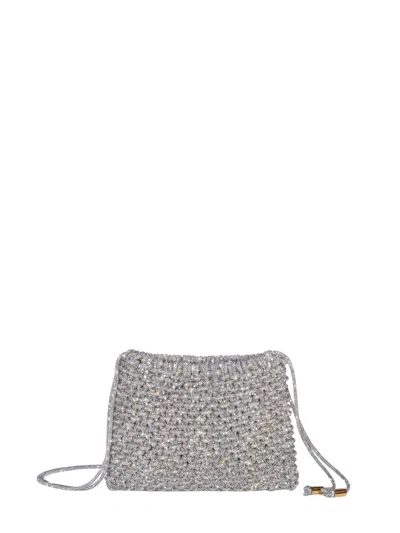 Hibourama Penelope Bag In Silver