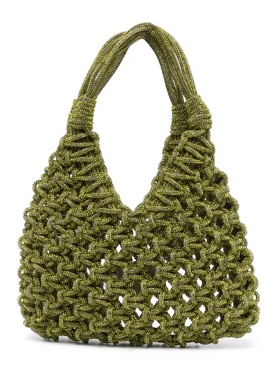 Hibourama Small Vannifique Crystal-embellished Bag In Brown
